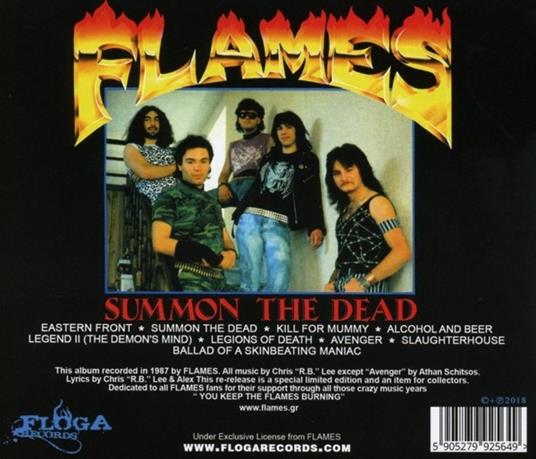 Summon the Dead - CD Audio di Flames - 2