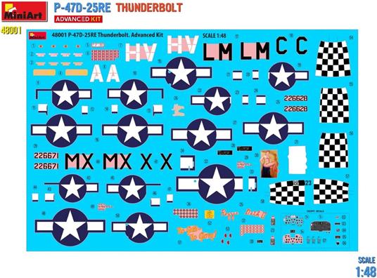 P-47D-25RE Thunderbolt. Advanced Kit - 6