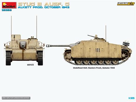 StuG III Ausf. G October 1943 Alkett Prod. Interior Kit - 6