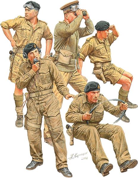 British Armoured Car Crew.Special Edition