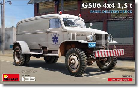 G506 4x4 1,5 t Panel Delivery Truck