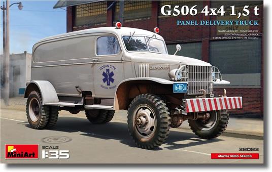 G506 4x4 1,5 t Panel Delivery Truck