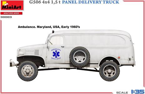 G506 4x4 1,5 t Panel Delivery Truck - 2