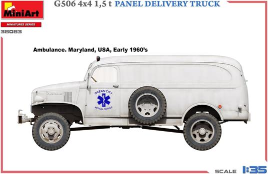 G506 4x4 1,5 t Panel Delivery Truck - 2