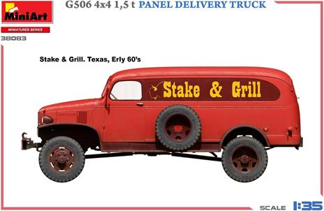 G506 4x4 1,5 t Panel Delivery Truck - 3