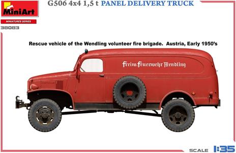 G506 4x4 1,5 t Panel Delivery Truck - 4