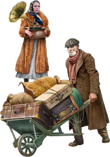 Refugees. Chandlers Family