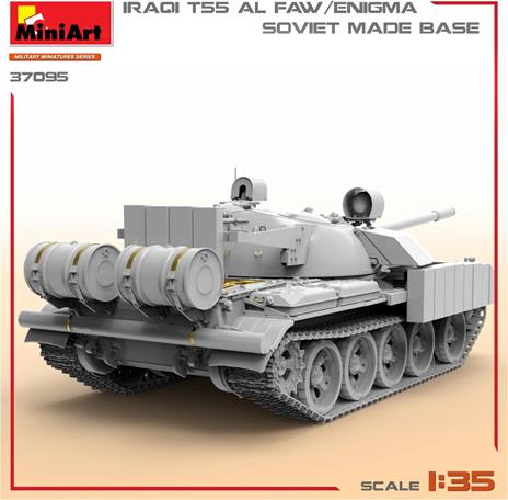 Iraqi T-55 Al Faw/Enigma. Soviet Made Base - 3