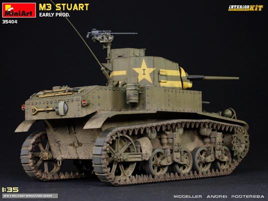 M3 STUART EARLY PROD. INTERIOR KIT - 3
