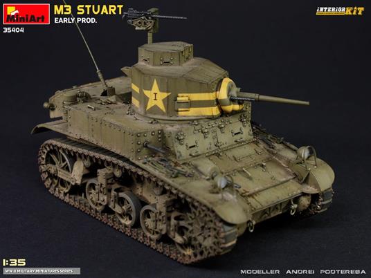 M3 STUART EARLY PROD. INTERIOR KIT - 4