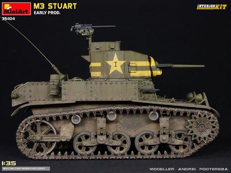 M3 STUART EARLY PROD. INTERIOR KIT - 5
