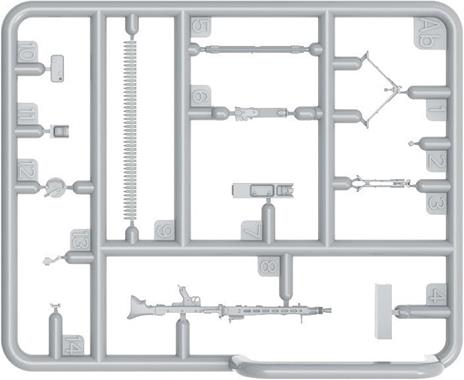 German Tank Riders Set 1. Resin Heads - 3