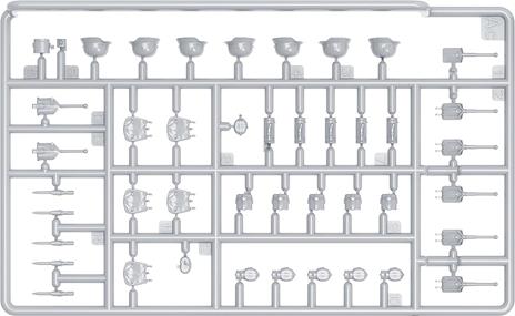 German Tank Riders Set 1. Resin Heads - 4