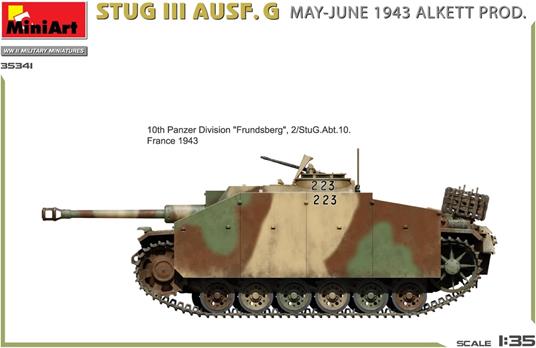 StuG III Ausf. G May-June 1943 Alkett Prod. - 3