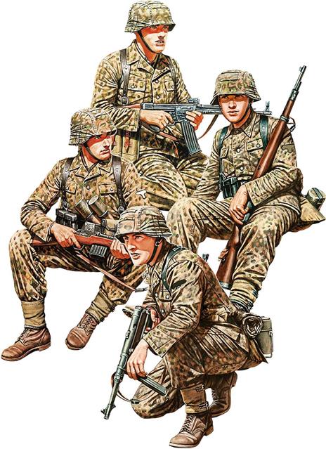 German Tank Riders Set 2. Resin Heads