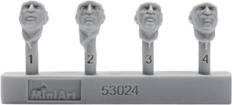 German Tank Riders Set 2. Resin Heads - 2