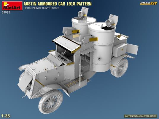 Austin Armoured Car 1918 Pattern. British Service. Dunsterforce. Interior Kit - 2