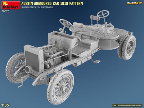 Austin Armoured Car 1918 Pattern. British Service. Dunsterforce. Interior Kit - 3