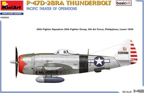 P-47D-28RA Thunderbolt. Pacific Theater of Operations. Basic Kit - 3