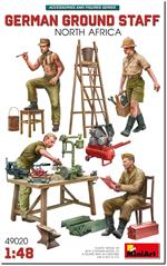 German Ground Staff w/Accessories. North Africa