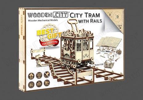 WOODEN.CITY City Tram puzzle 3D - 6