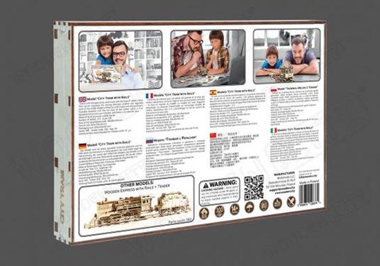 WOODEN.CITY City Tram puzzle 3D - 7