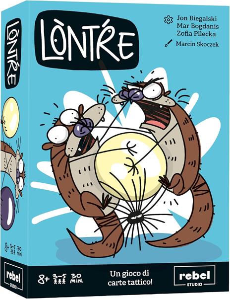 Lontre. Gioco da tavolo