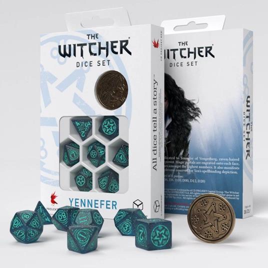 Q-workshop The Witcher Dice Set. Yennefer - 2