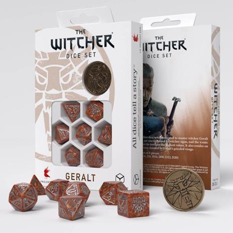 Q-workshop The Witcher Dice Set. Geralt - 2