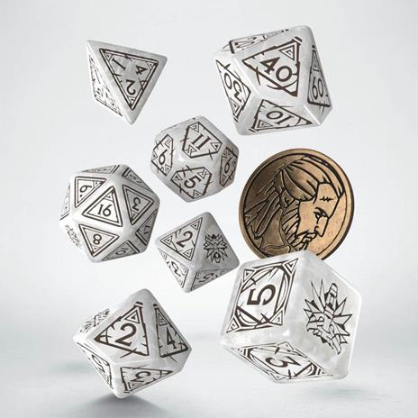 Q-workshop The Witcher Dice Set. Geralt