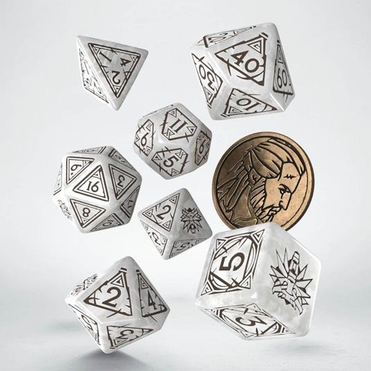 Q-workshop The Witcher Dice Set. Geralt
