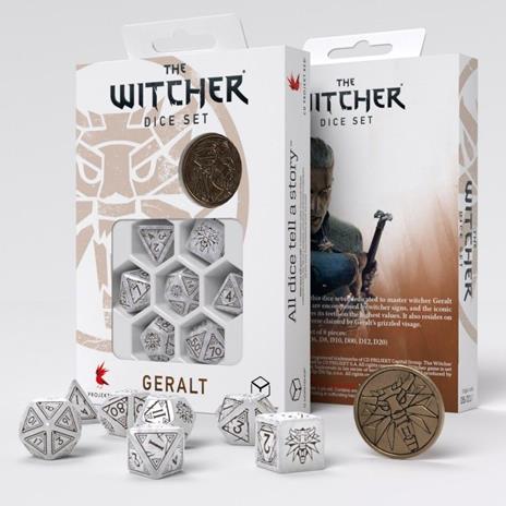 Q-workshop The Witcher Dice Set. Geralt - 2