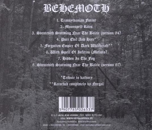 And the Forest Dream Eternally - CD Audio di Behemoth - 2