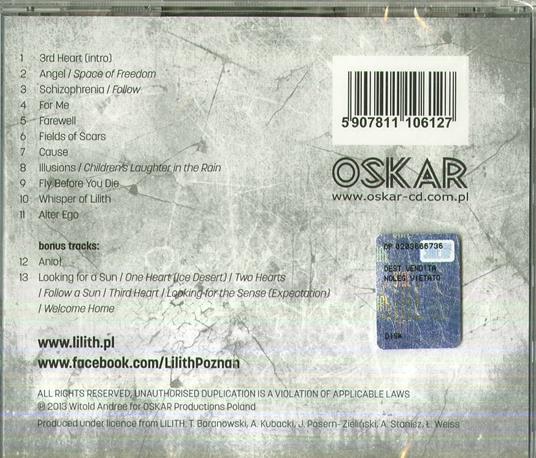 Alter Ego - CD Audio di Lilith - 2