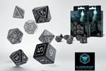 Runic Black And White Dice Set 7 Dadi