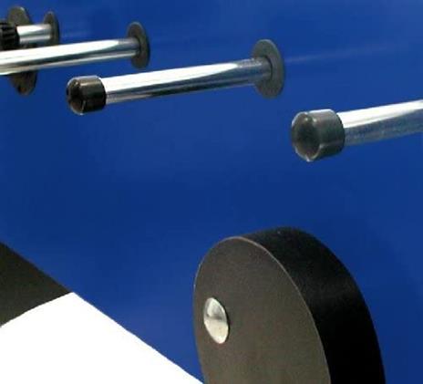 F20 Blu Aste Uscenti Calciobalilla Garlando In Omaggio 50 Palline - 2