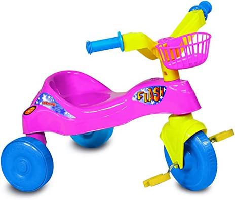 Triciclo Bambina 1 Anno 2 Anni Triciclo Bambini 1 Anno Femmina Misure Montato 59 x 46 x 47,5 cm