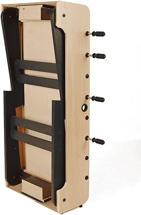 Calcio Balilla Pieghevole per Bambini e Adulti Garlando Pieghevole Aste Telescopiche 137x92x81cm (H) F3 Foldy Calcetto Balilla per Bambini - 2