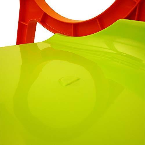 S.O. Scivolo per Bambini da Giardino da casa Esterno Interno Grande 3 Anni 4 Anni Scivolo Bimbi 2-6 Anni con scivolata Lunga 207x85x111(h) - 3