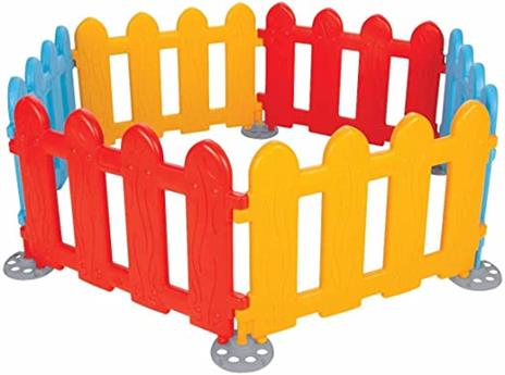 Staccionata per Bambini Staccionata in Plastica Staccionata per Giardino Recinto per Bambini Recinto per Cani Protezione per Neonato - 2