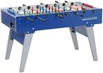 Garlando Calcio Balilla Master PRO con Aste Rientranti e Gambe Pieghevoli Blu