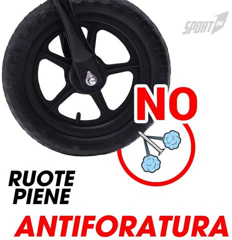 Bicicletta Senza Pedali 2 Anni Bici Senza Pedali 1 anno 2 Anni 3 Anni Equilibrio Prima Bike Balance 2 Ruote Bambino Regolabilie (Rossa) - 2