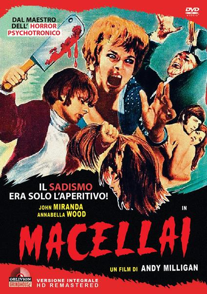 Macellai di Andy Milligan - DVD