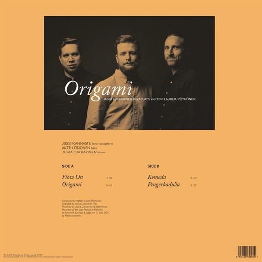 Origami - Vinile LP di Jaska Lukkarinen - 2