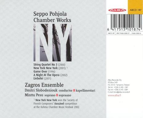 Musica da Camera - CD Audio di Seppo Pohjola - 2