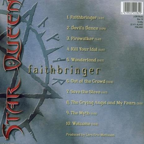 Faithbringer - CD Audio di Star Queen - 2