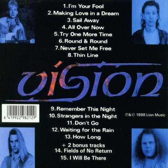 Vision - CD Audio di Lars Eric Mattsson - 2