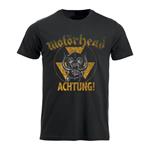 T-Shirt Unisex Tg.M Motorhead: Achtung