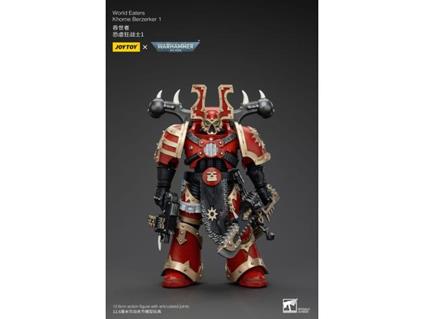 Warhammer 40k Action Figura 1/18 World Eaters Khorne Berzerker 1 13 Cm Joy Toy (cn)