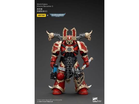 Warhammer 40k Action Figura 1/18 World Eaters Khorne Berzerker 3 13 Cm Joy Toy (cn)